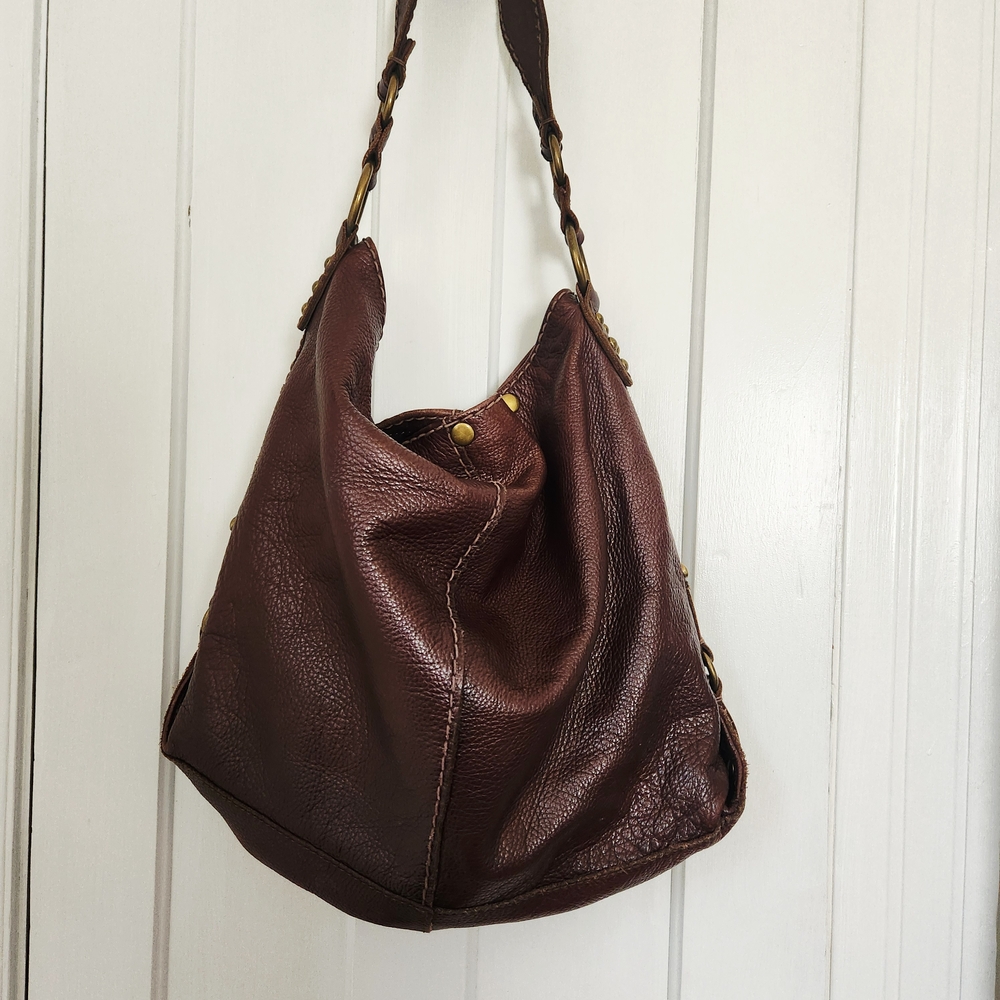 Lucky Brand Leather Hobo Bag - Picture 2 of 5